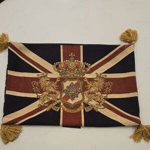 Royal Union Jack Tapestry Pillow Cover Adorabella